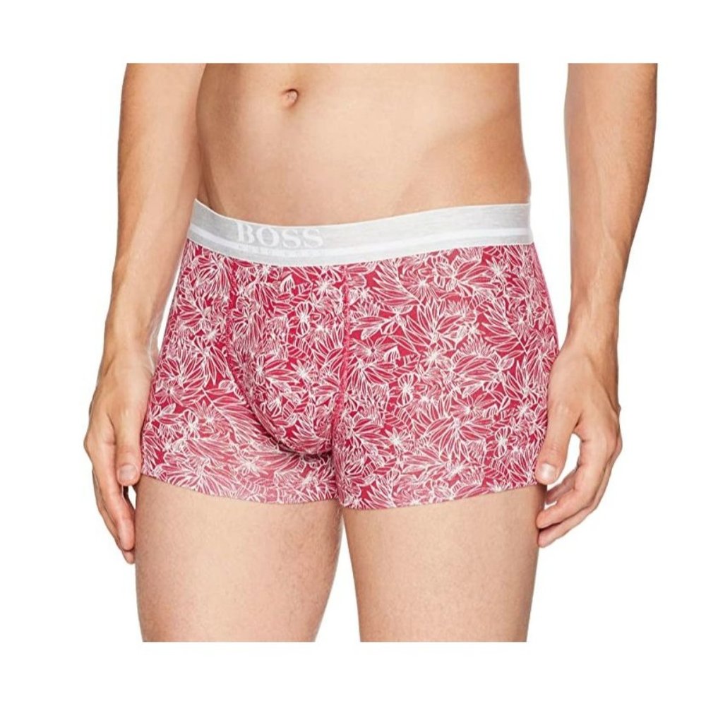 Hugo Boss Men's Trunk 24 Print SIZE M Underwear Boxer Brief NWOT